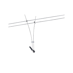 Wire luminaire LIGHT&EASY COMET Spot, GU5,3, 12V, chrome