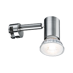 Paulmann Galeria Mirror luminaire LED Simplo brushed iron incl. lamp 5,3W GU10