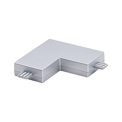 Clever Connect Corner connector BARRE, 12V DC, chrome matt / plastic