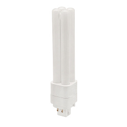 LED compact bulb ESSENCE DUO/E26 HF EM 830 (RALUX DUO/E RETROFIT) switchable matt G24q-3 10W 870lm 3000K 280� CRI >80 