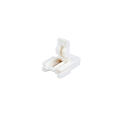 Power feeder, solderless with spring clips, STRIP CON SD 2PIN 8MM/SW