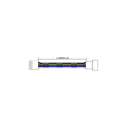 extension cable RGBW, 200cm