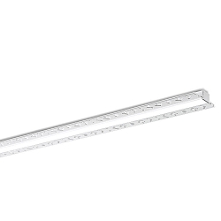 recessed profile SMALL BUILDIN DRY F 56/13, grey, white matt