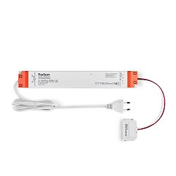 LED driver EASY CONNECT 24V DC - 120W EURO PLUG with plug, current constant, static, orange, white