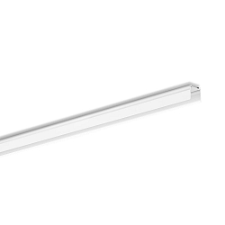 U profile MEDIUM U 27/25.9/B2C2 - 2M surface-mounted version, powder coated, white