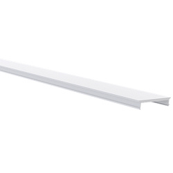 accessories profile cover COVER MEDIUM F 26/5/C2 - 20M / FROSTED mechanical, flush, satined, white 20000cm