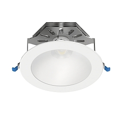 downlight CHANGY-B TRIZONE - UGR<25 DALI2 switchable, set back, with lens optics IP54, white 