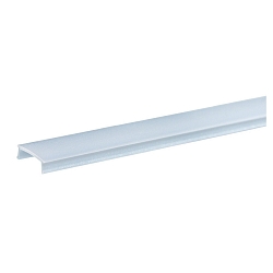 Profile cover, opal, 17/8 + 17/15 + 18/18E, 26/70W/STEP4, 2m, white