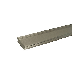 Profile cover, clear, outdoor PMMA, 2m