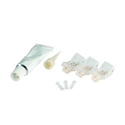 Feed-in Push unicolour, 8mm, IP67, for VARDAflex LED-Strips