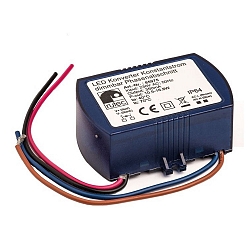 LED converter, 350mA, 10,5W-16,8W, 230V AC, dimmable with trailing edge, static, IP64