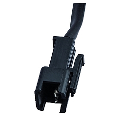 Supply line for LED modules, without wire end ferrules