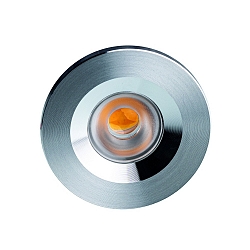 recessed luminaire MELIMAR LED IP40, aluminium dimmable 325lm 2900-3100K CRI 80-89