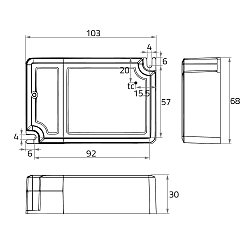 LED driver DALI-2,DIP-SWITCH DALI controllable, current constant