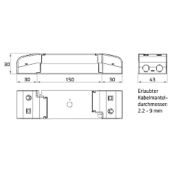 LED driver TRIDONIC,DIMMBAR / CASAMBI current constant, Casambi