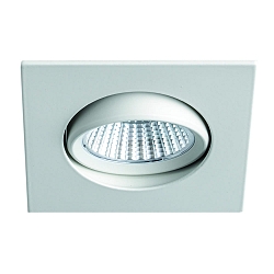 ceiling recessed luminaire BAN COB swivelling, square, current constant IP40, white dimmable