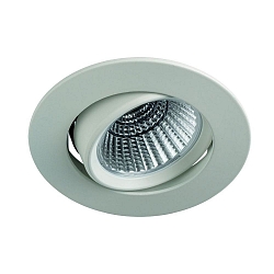 recessed luminaire BAN COB round, swivelling, current constant IP40, white dimmable 7W 640lm 3000K 40� CRI 90-100