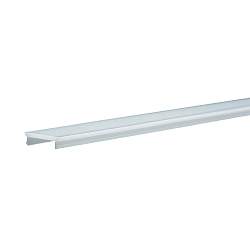 accessories profile cover UP18/12 / TUP18/18 / TKP18/18 / OPAL 2M flat, opal white 200cm