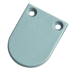 end cap UP20/11 half round, aluminium