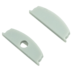 end cap BENDABLE FUP18/6B, aluminium