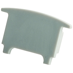 end cap COLLAR PROFILE HIGH high, closed, aluminium