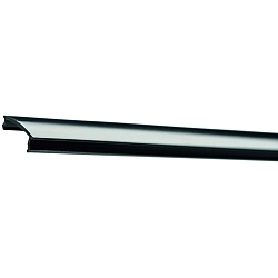accessories profile cover PFH405/8 / PFH415/8 / PFH425 / PFH435 / PFH455 - BLIND COVER 2M, black 200cm