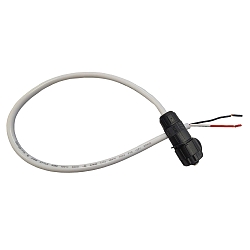 connection cable VARDAFLEX PLATIN INGROUND (RUP-PGF901)- PLASTIC SCREWS 2-pole, stainless steel 50cm