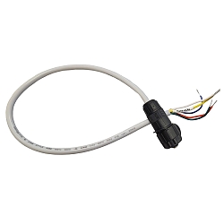 connection cable VARDAFLEX PLATIN INGROUND (RUP-PGF901)- PLASTIC SCREWS 5-pole, RGBW, stainless steel 50cm