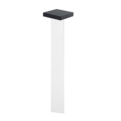 battery solar lamp SCOTTY with sensor IP65, graphite grey