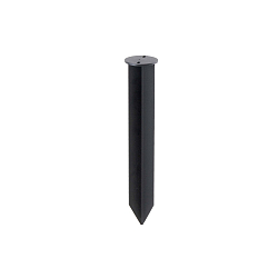 ground spike, graphite grey