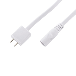 LUXI LINK Cable for direct power supply for permanent installation without switch, length 50cm, white