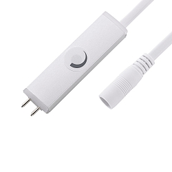 LUXI LINK Touchdimmer with supply cable, stepless dimming, length 50cm, white