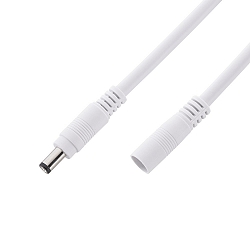 LUXI LINK Extension cable for connecting transformer and track, length 200cm, white