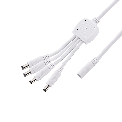 LUXI LINK 4-way distribution cable for parallel connection of max. 4 tracks, length 50cm, white