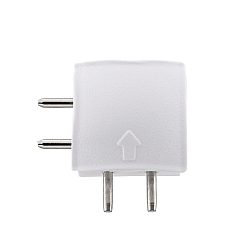 LUXI LINK L-Coupler, left, white
