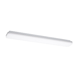 ceiling luminaire PLANK IP54, silver dimmable