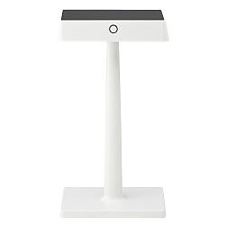 battery table lamp NUINDIE CHARGE square, dimmable, with Qi charging function IP54, white dimmable