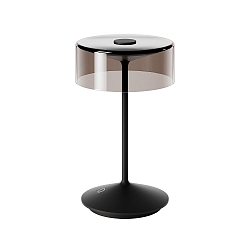 battery table lamp NUMOTION CCT Switch, with touch dimmer IP54, powder coated, night black dimmable