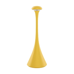 battery table lamp NUDROP CCT Switch, with touch dimmer IP54, sunny yellow dimmable