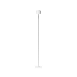 battery floor lamp NUINDIE USB-C round IP54, graphite grey dimmable