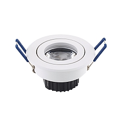 LED Downlight module ARGENT, 6W, 365lm, 3000K, 36�, dimmable, white