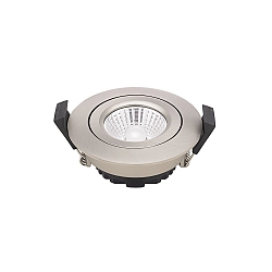 recessed luminaire DILED 68 swivelling, Dim-To-Warm IP30, steel dimmable 6W 360lm 2100-2700K 36� 36� CRI 95