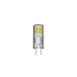 LED Pin socket lamp LUXAR, 12V, � 1.3cm / L 5.7cm, GY6.35, 2.4W 2700K 300lm 300�, not dimmable