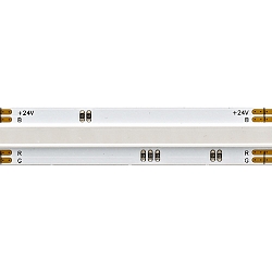 LED Strip COB RGB LED, 15W/m, 5m, 1134 LED/m, IP20, 24V, 646lm