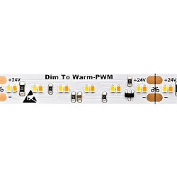 LED Strip DIM TO WARM LED, 20W/m, 3000-1800K, 5m, 240 LED/m, IP20, 24V, 1900lm, Ra90