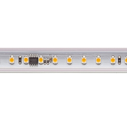 High voltage LED Strip, 120 LED/m, 25m roll, 120�, 8W/m, IP65, 2700K