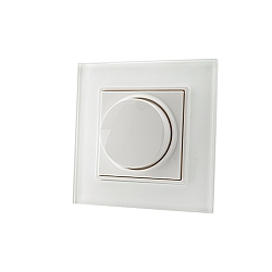 luxigent Wall remote control rotary knob 1 channel, CCT - Tunable White, reach 20-30m, flat design, removable frame