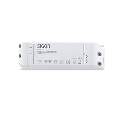 LED Power adapter POWERLINE BASE,  IP20, 220-240V, sec. 24V, max. 75W / 3.13A, suitable for furniture installation