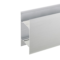 Wall profile UP & DOWN 27 DRIVER - for LED Strips up to 2.71cm width, with space for driver up 4 x 2.2cm, length 100cm