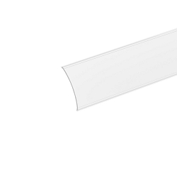 Cover for Corner profile 10, round, length 100cm, opal